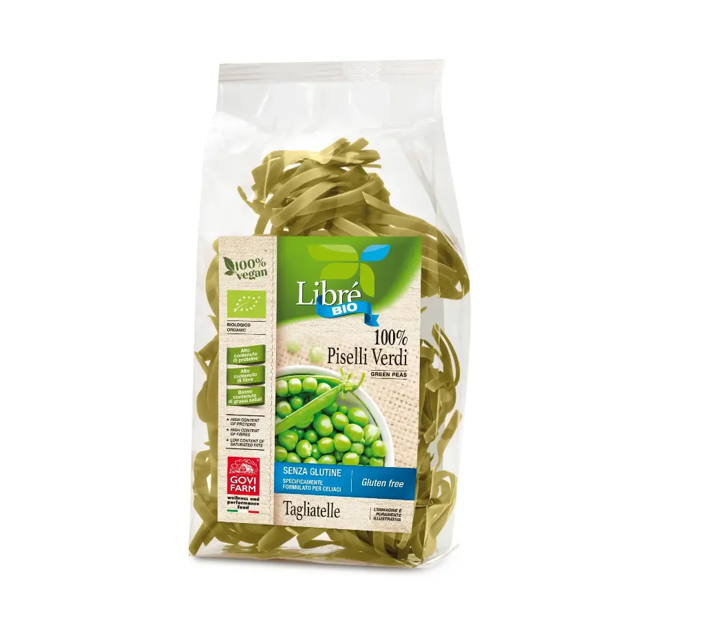 Tagliatelle žaliųjų žirnelių MAKARONAI, 250g