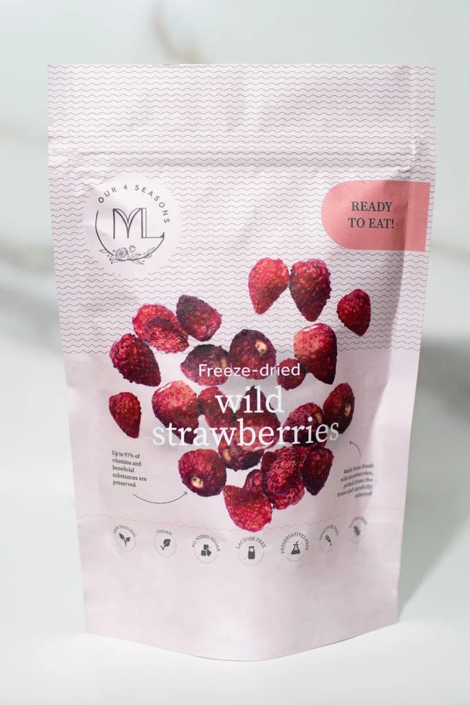 Liofilizuotos žemuogės, 28g