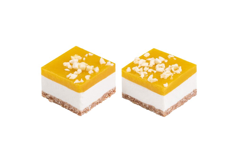 Mango ir pasiflorų pyragėliai 2vnt., 120g (šaldyti)