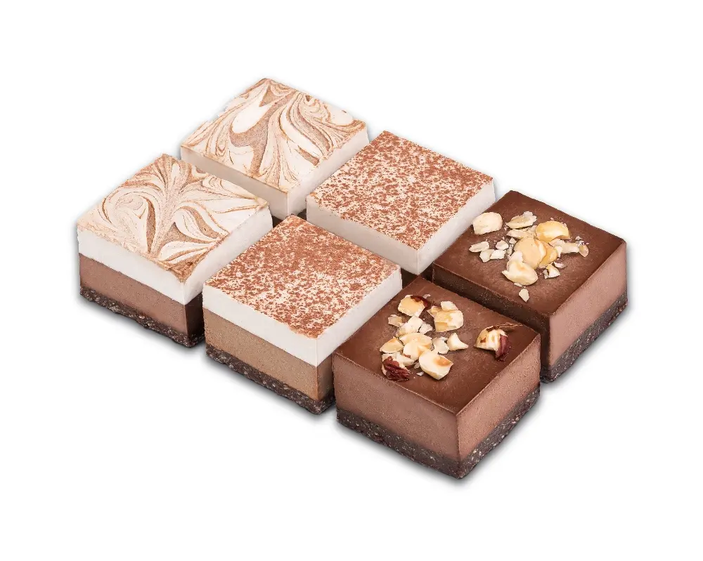 Kakavinių desertų rinkinys 6vnt, 360g (šaldytas)