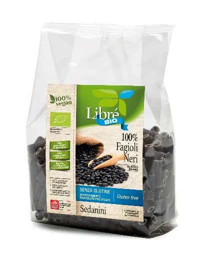 [8058341498231.0] Sedanini juodosios pupelės MAKARONAI, 250g