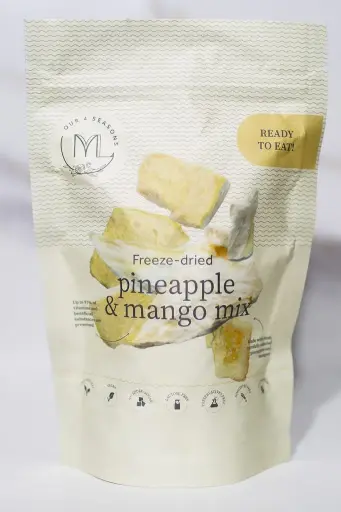 [DOYPINMAN] Liofilizuoti ananasai su mangais, 35g