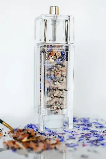 [SALLUSCOR] Prieskoninė druska su rugiagėlėmis, 80g