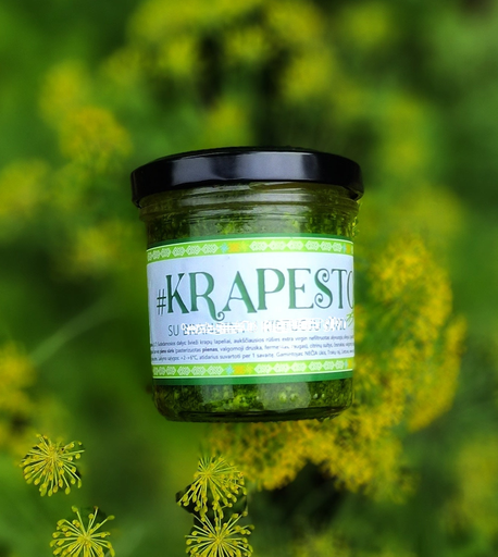 [030825] Krapų Pesto - Krapesto su anakardžių riešutais 165ml