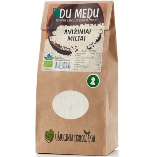 [4779036461746] Ekologiški Avižiniai Miltai 500g