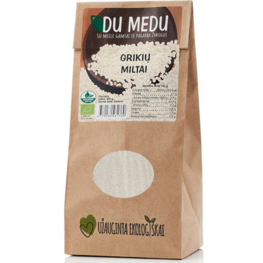 [4779036461760] Ekologiški Grikių Miltai 500g