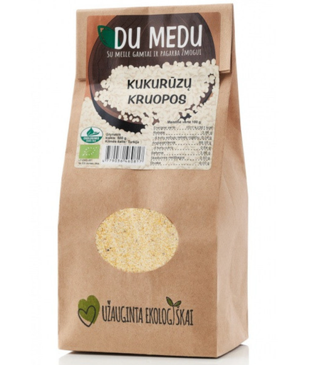[4779036460817] Ekologiškos Kukurūzų Kruopos 500g