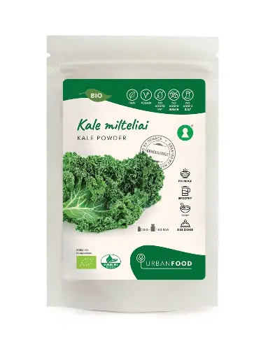 [50EKOKALE] Lapinių kopūstų (KALE) milteliai EKO, 50g